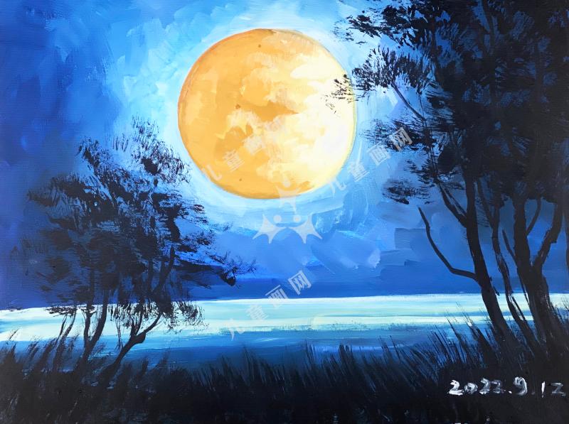 夜树的月光