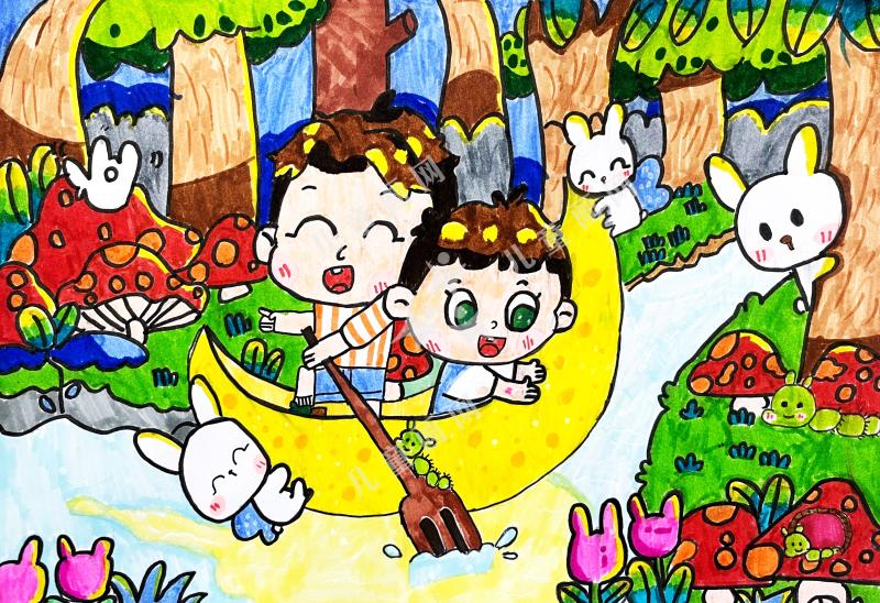 愉快的划船之行