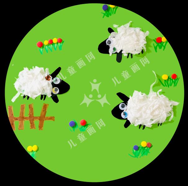 春天里的小绵羊
