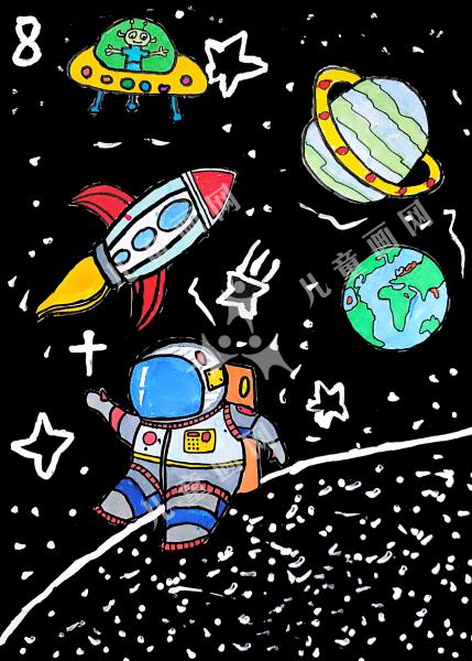 遨游太空