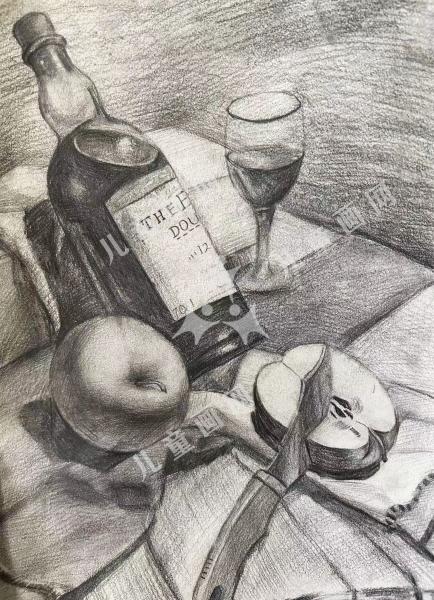 静物素描