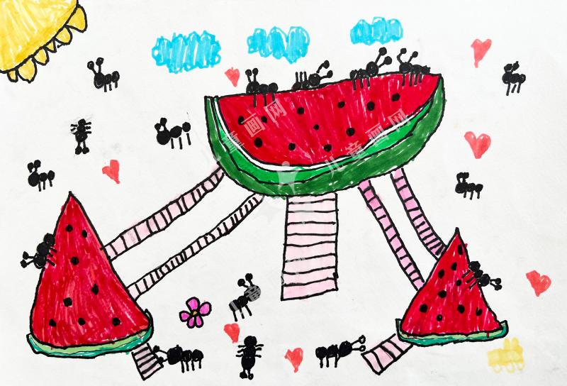 蚂蚁的西瓜城堡