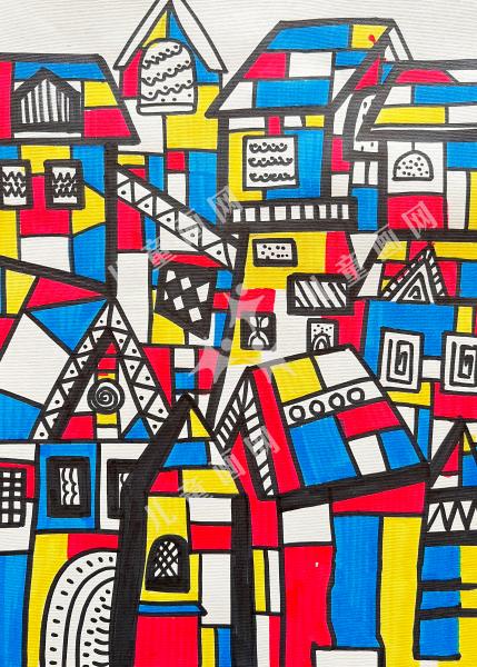 蒙德里安小镇