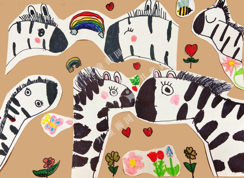 相亲相爱的斑马