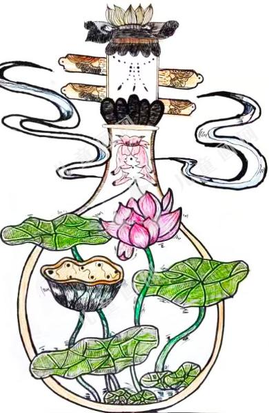 荷花琵琶