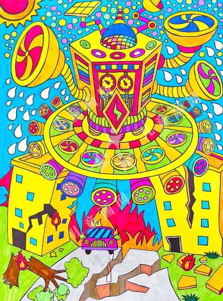 空中灭火机器