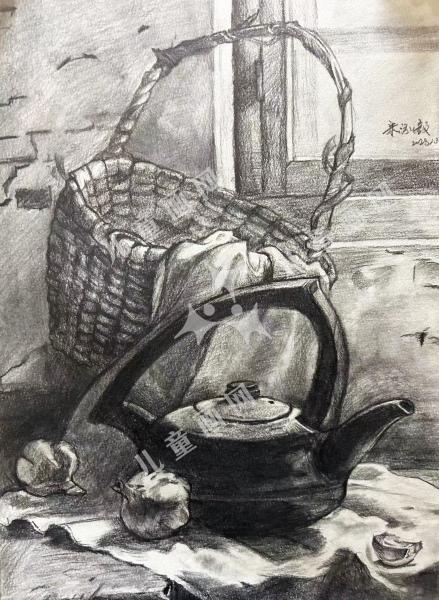 静物素描
