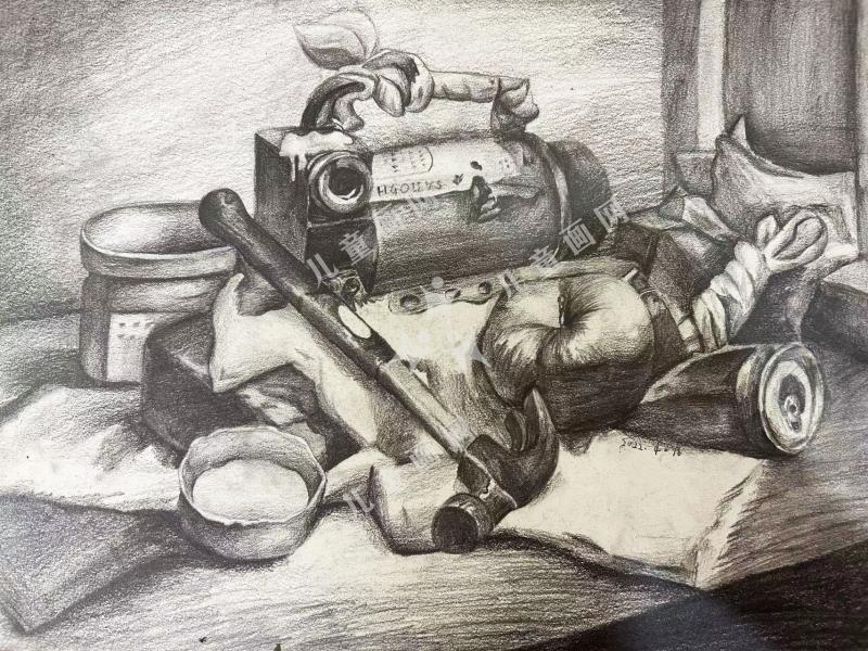 静物素描