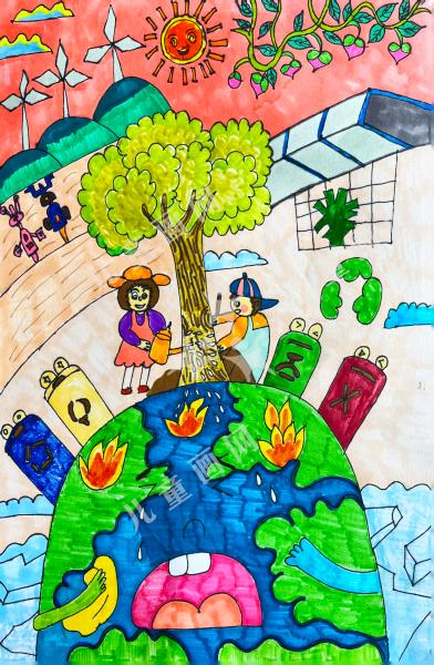 拥抱地球保护环境