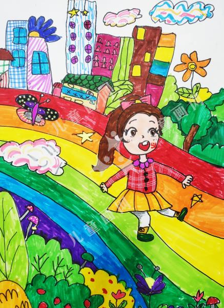 我的彩虹滑梯