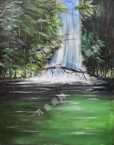 飞流直下三千尺