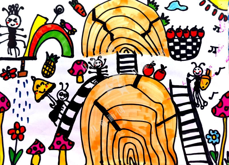 蚂蚁的地下城堡