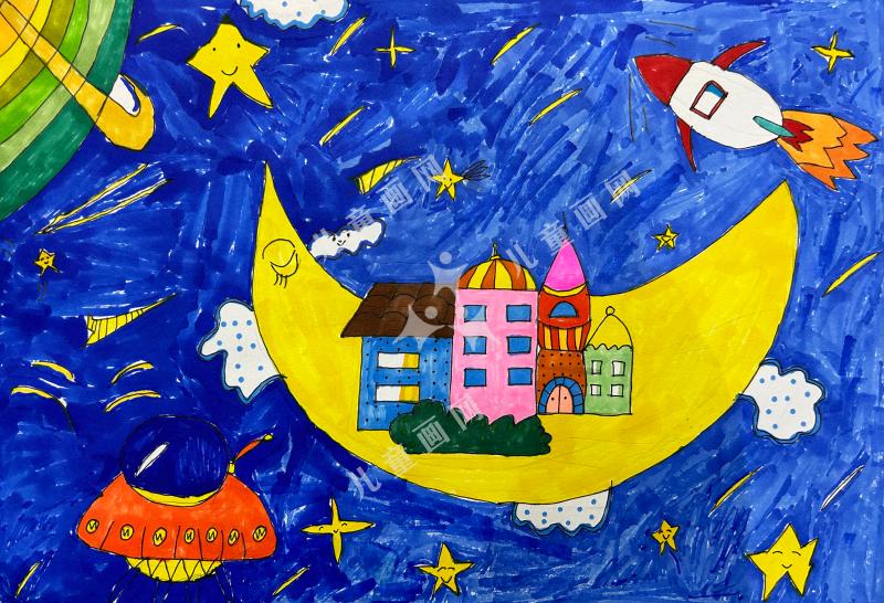 月亮上的房子