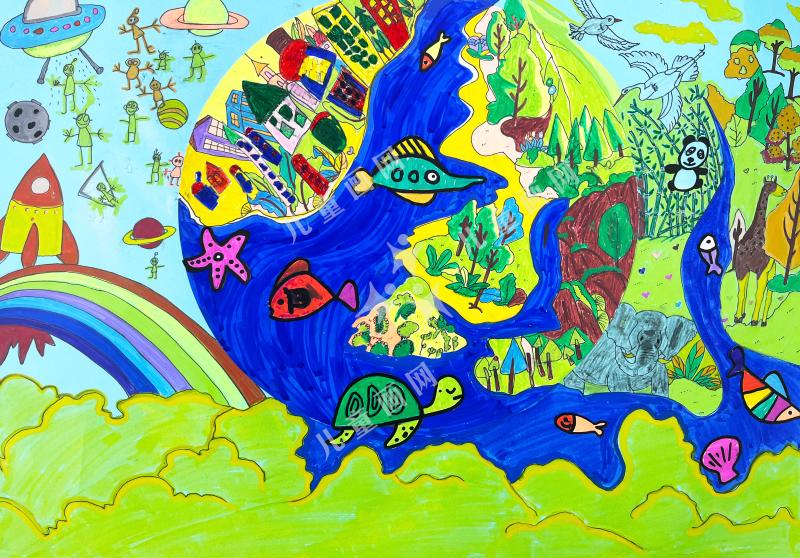 关爱自然，共享和谐宇宙