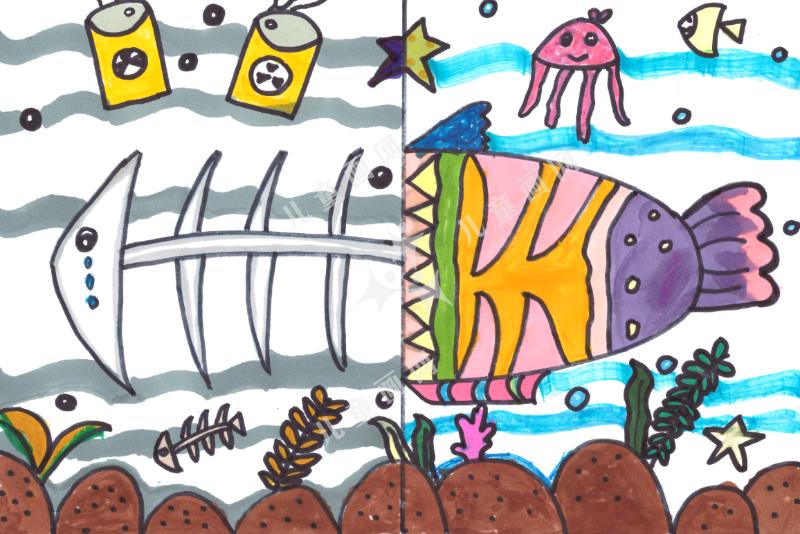 核污染哭泣的小孩