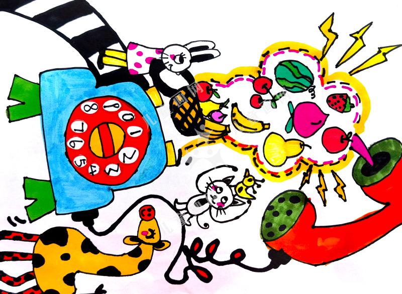 动物们的水果派对