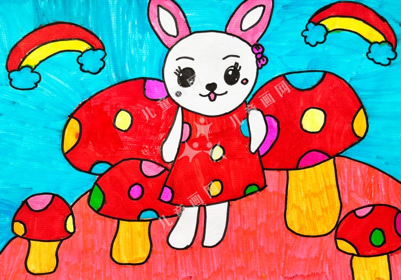 蘑菇与小兔