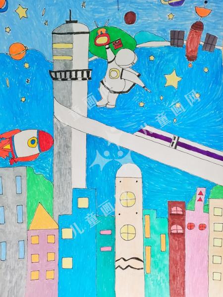 美丽的太空房子