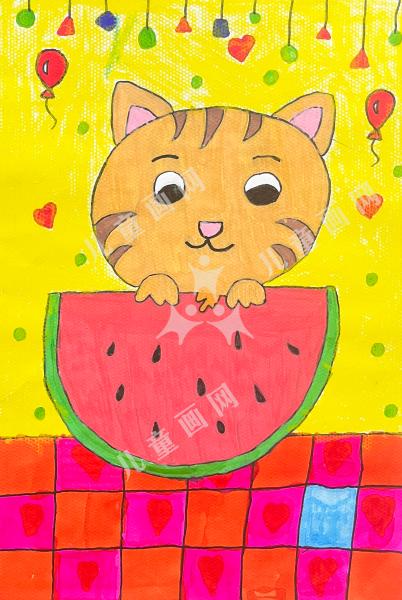 西瓜与猫的故事