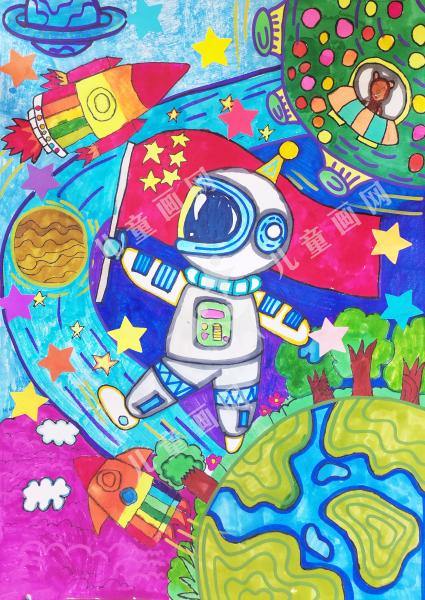 遨游太空
