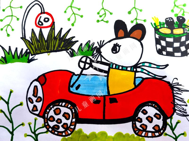 小老鼠的莲藕车