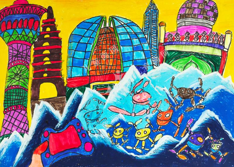 无人机战队下天山