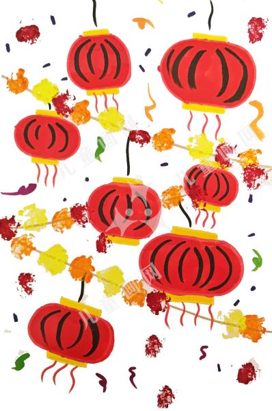 大红灯笼高高挂