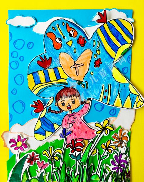 忙趁东风放纸鸢