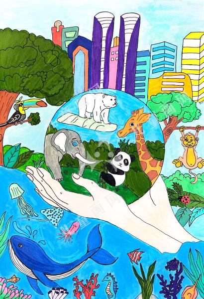 把动物捧在掌心