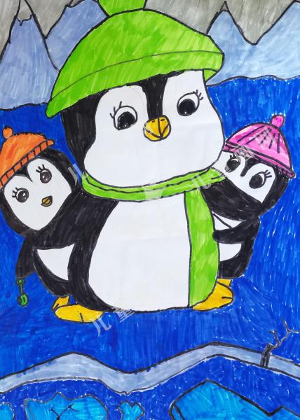 呆萌可爱的企鹅