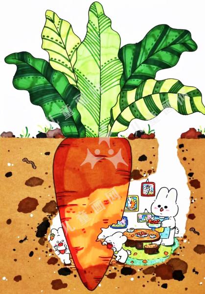 胡萝卜与小兔子的秘密