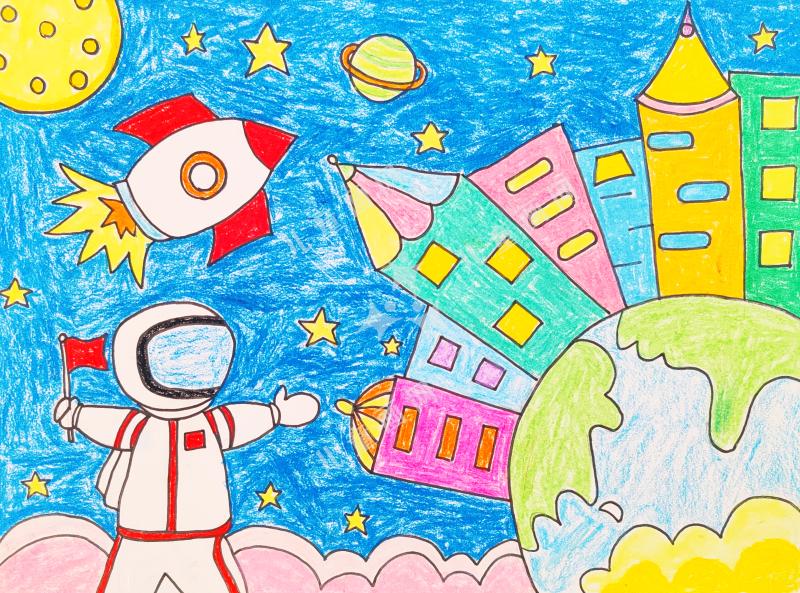 宇宙太空，未来城市