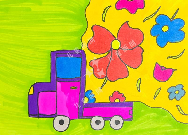 把春天装进车厢里