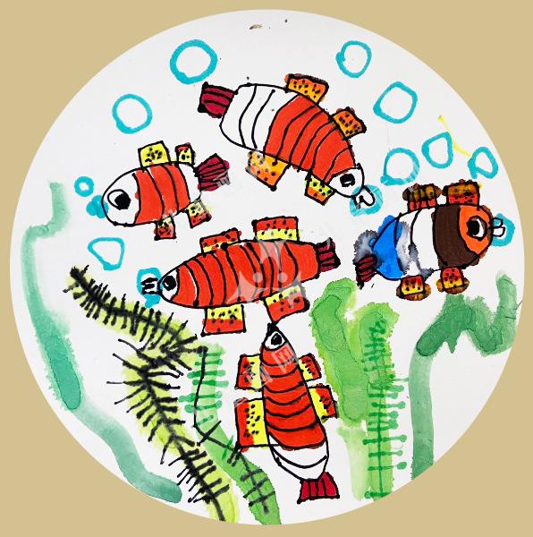 小丑鱼快乐的一天