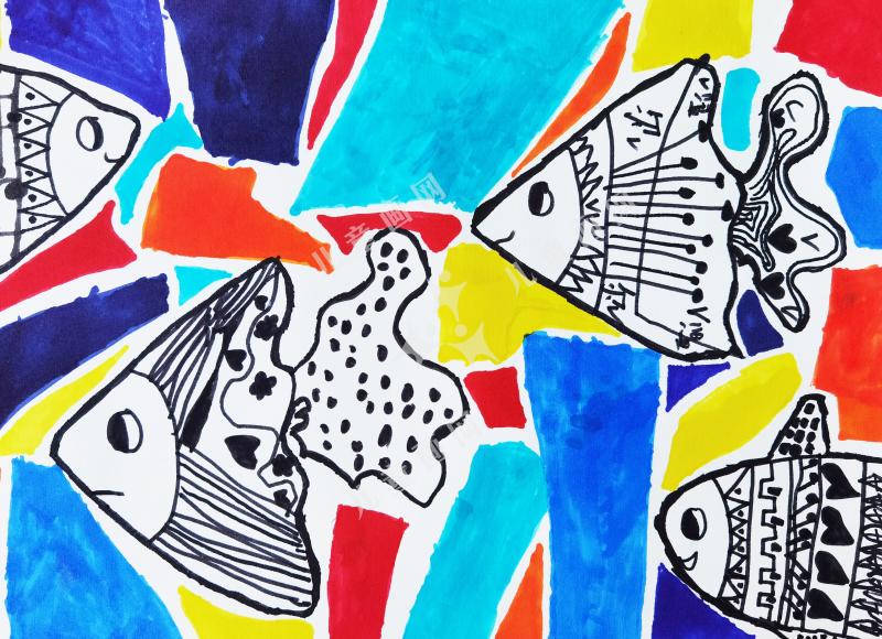 自由自在的鱼儿