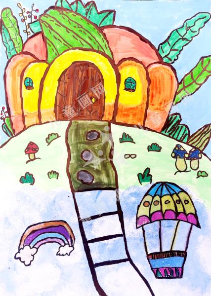 云朵上的南瓜屋