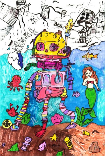 海洋净化机器人