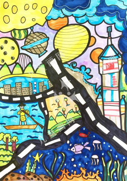 科技与自然和谐共处