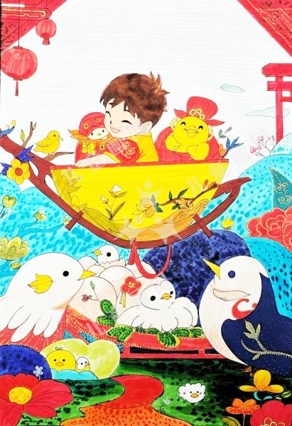 我和小鸟的春天