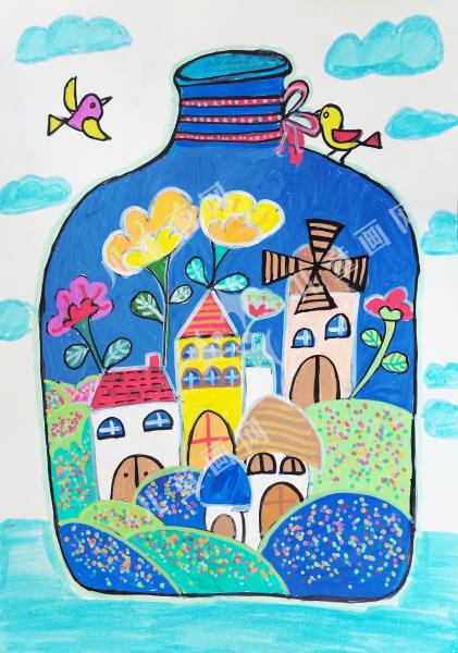 瓶子里的春天