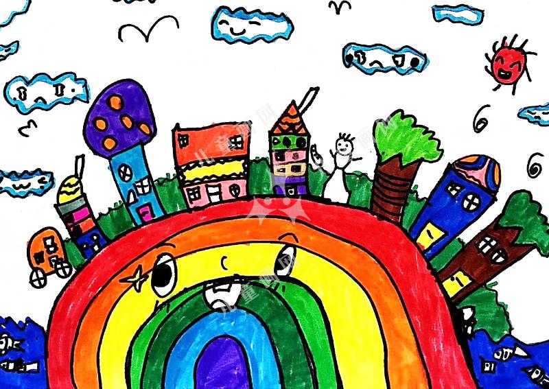 彩虹上的房子