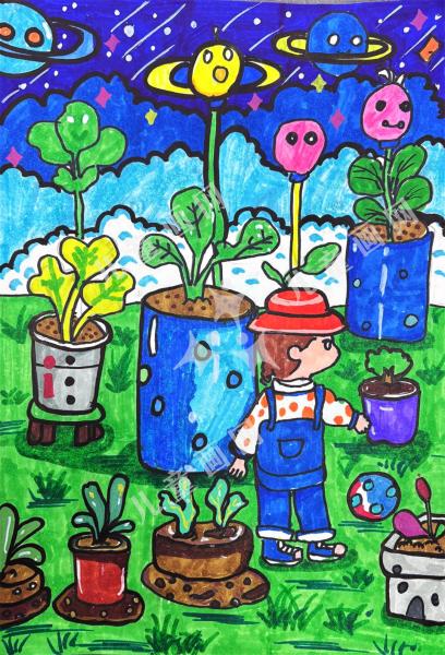 夜晚的植物园奇遇