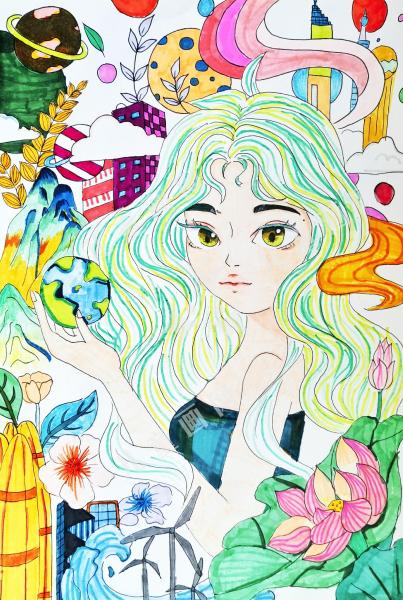 掌管自然的女神