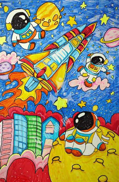 遨游太空，畅想未来