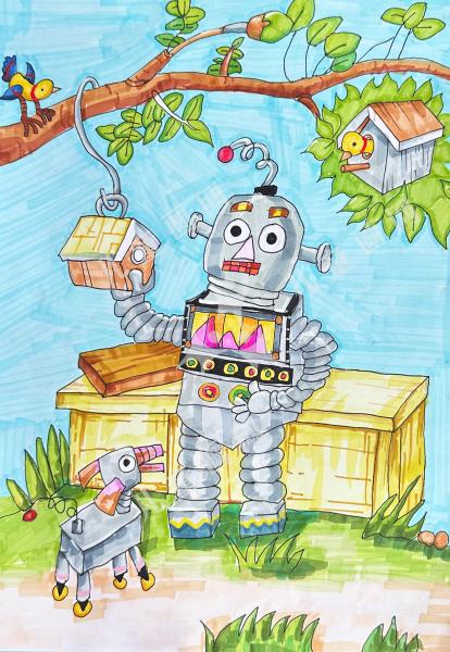 关爱自然，创未来