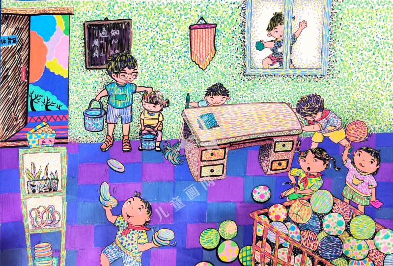 热闹的活动室