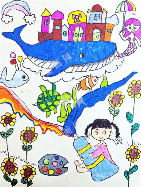 彩虹鱼和她的海底朋友