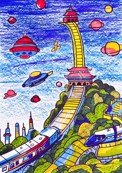 坐上动车去宇宙