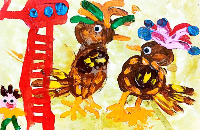 科技桥畔的自然精灵