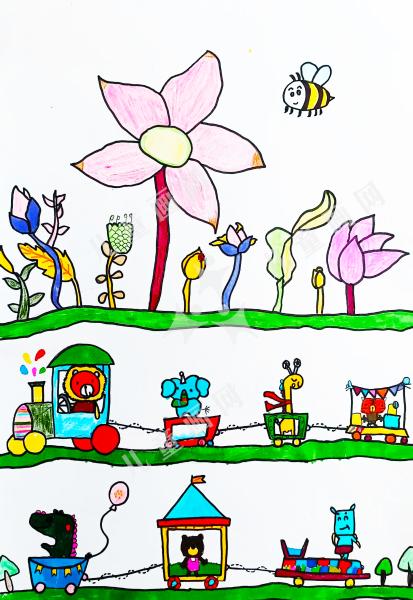 游乐园里真热闹